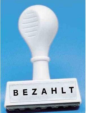 Produktbild Wedo Textstempel