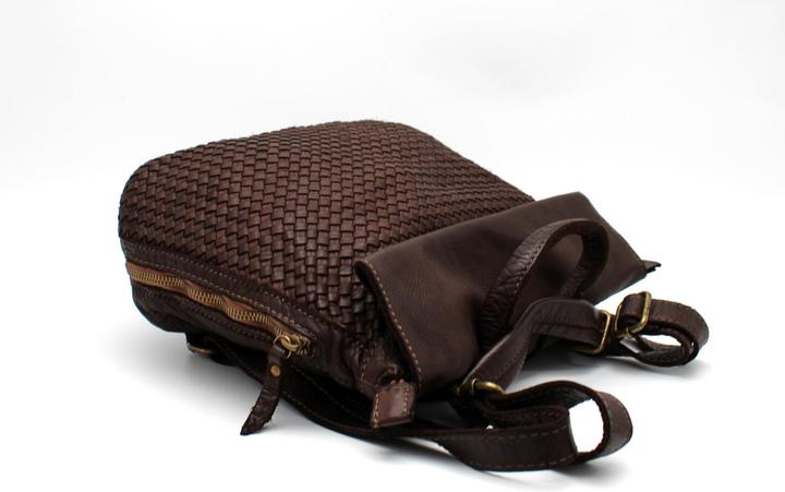 Produktbild Only-Bags.Store Gewebter Lederrucksack und Umhängetasche Soft Totes