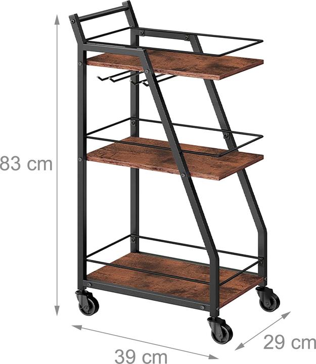 Produktbild Relaxdays Küchenwagen