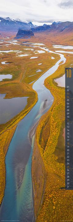 Produktbild Terra Kalender 2026 (33 x 100 cm)