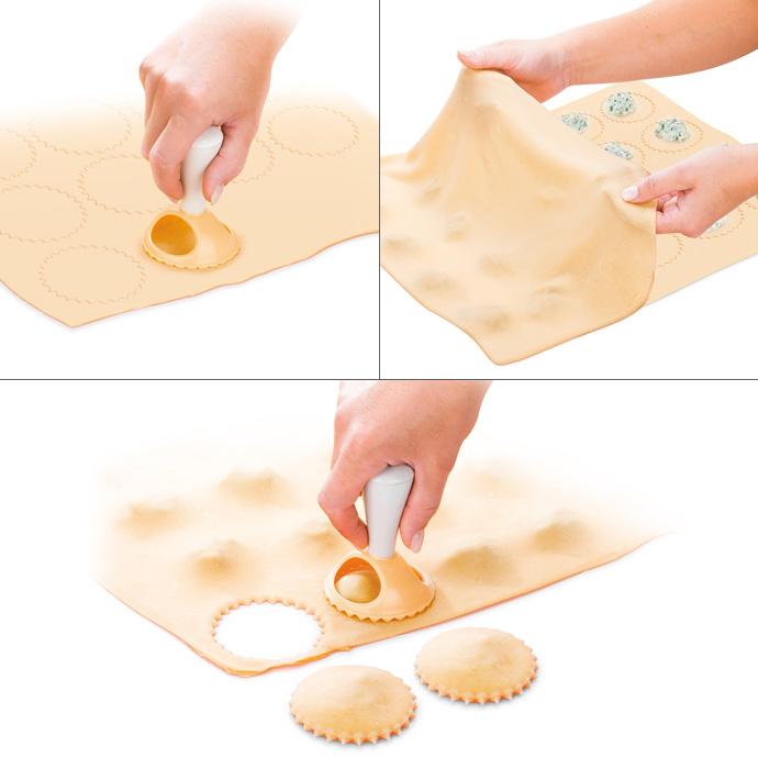 Produktbild Ocun Delicia Ravioli-Former, 4 Form