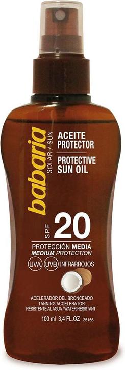 Produktbild Babaria Sun Protective (Sonnenöl, SPF 20, 100 ml)