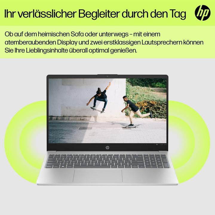 Actual product image HP 15-fd0673ng Intel® Core™ i7 i7-1355U Laptop 39,6 cm (15.6") Full HD 16 GB DDR4-SDRAM 1 TB SSD Wi- (15.60", 1000 GB, 16 GB, DE, Intel Core i7-1355U)
