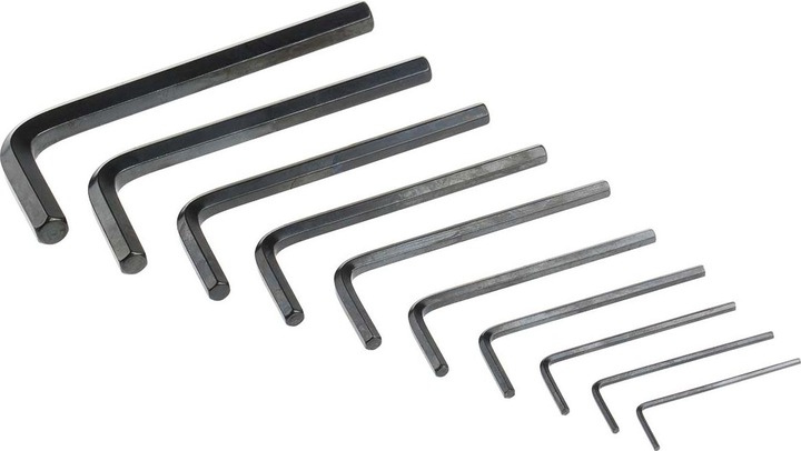 Immagine prodotto Rs Pro Kit chiavi esagonali a L pollici 10pz