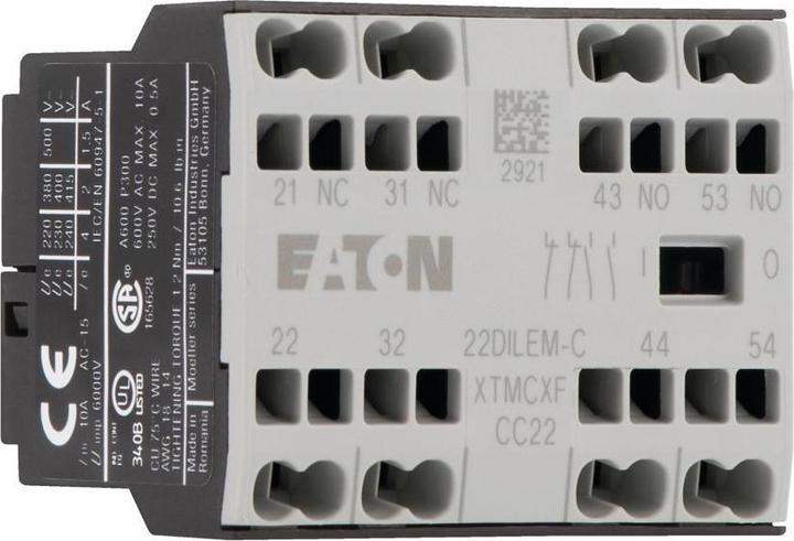 Actual product image Eaton Auxiliary switch module, 4 -pole, 2 S, 2 230256