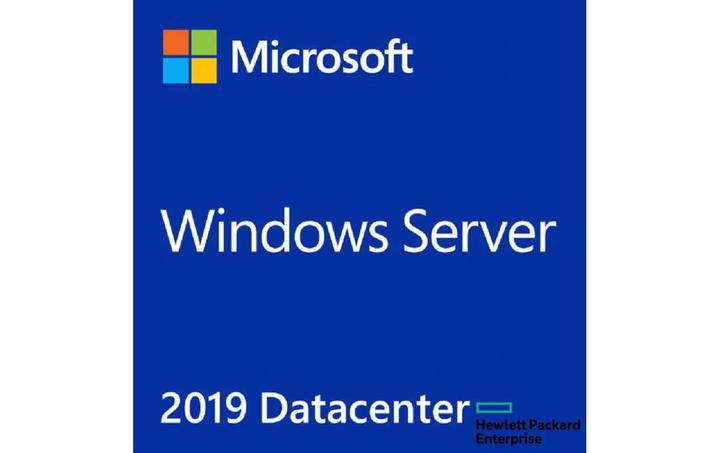 Actual product image HPE E ROK Windows Server 2019 Datacenter IT, 16-Core, without CALs, Italian only to Proliant Server (16 User, unlimited)