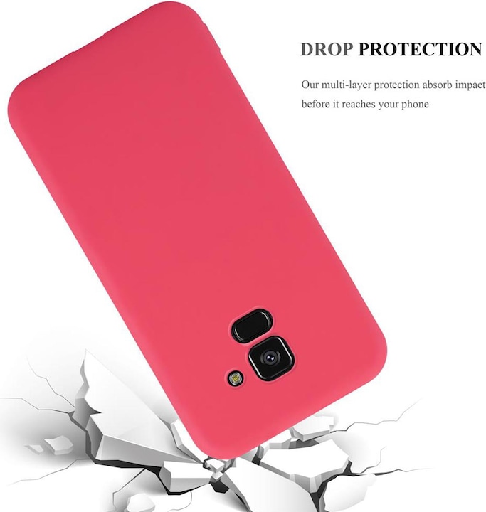 Image du produit Cadorabo Couverture TPU Candy (Samsung Galaxy A8 (2018))