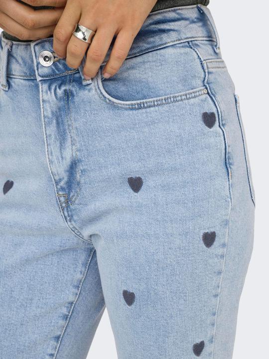 Produktbild Only Gerade geschnitten Hohe Taille Jeans Straight-Fit jeans (W31/L34)