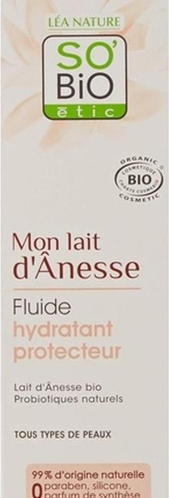 Actual product image So’Bio étic So'Bio Fluide Protecteur Jour Mon Lait D'Anesse (Day cream)