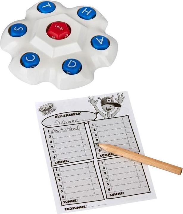 Actual product image HCM Kinzel Word flash game (German, Italian, French, English)