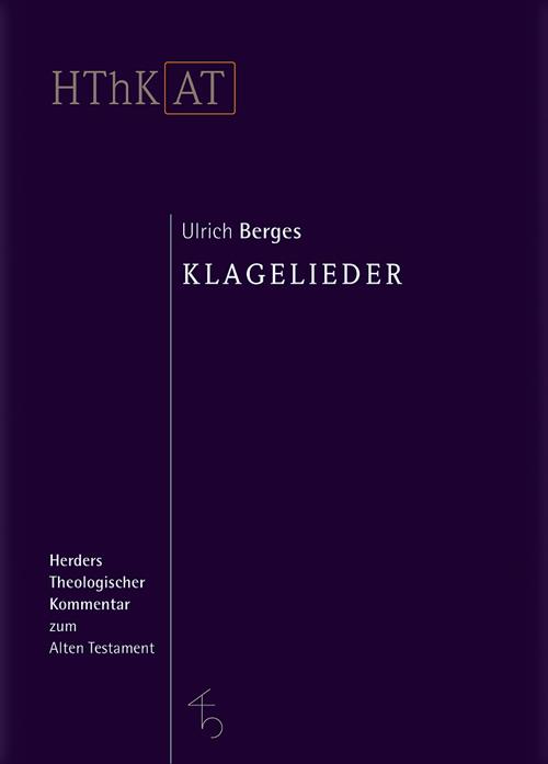 Produktbild Klagelieder (Deutsch, Ulrich Berges, 2002)