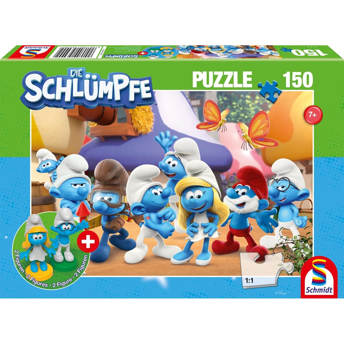 Schmidt Spiele Schlumpfige Freunde 150 Teile (150 Teile)