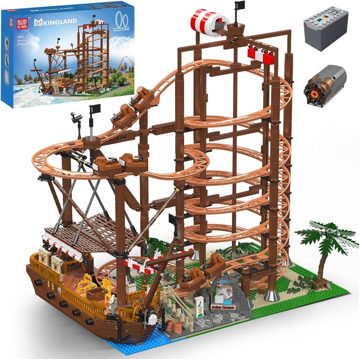 Image du produit Mould King Double Helix Roller Coaster