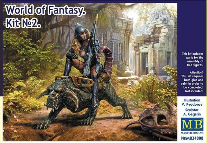 Actual product image Master Box World of Fantasy. Kit No.2