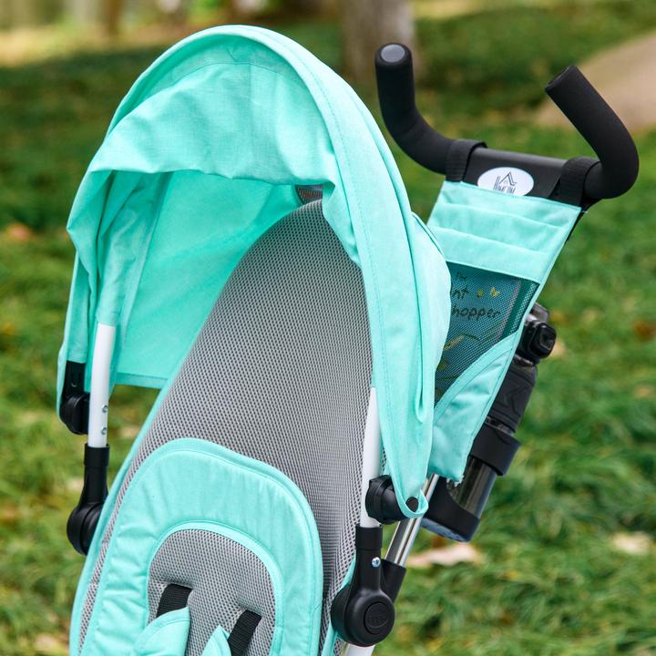 Produktbild Homcom Kinderdreirad Polyester, Metall Grün