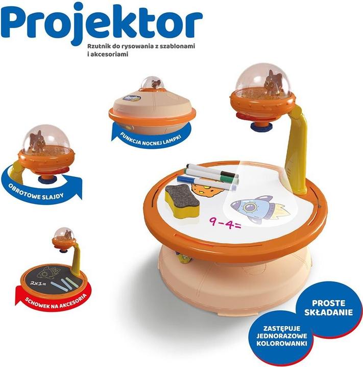 Image du produit Askato Projecteur - Projecteur de dessin avec pochoirs et accessoires