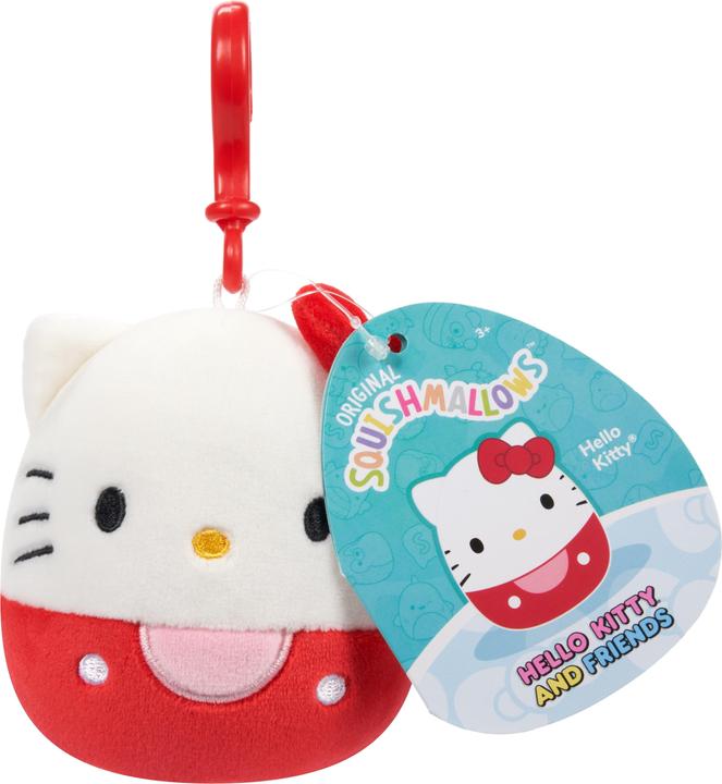 Squishmallows HELLO KITTY Clip-on Plüsch 8 cm, ast W20