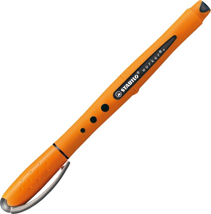 Produktbild STABILO worker+ Tintenroller (Schwarz, 1 x)