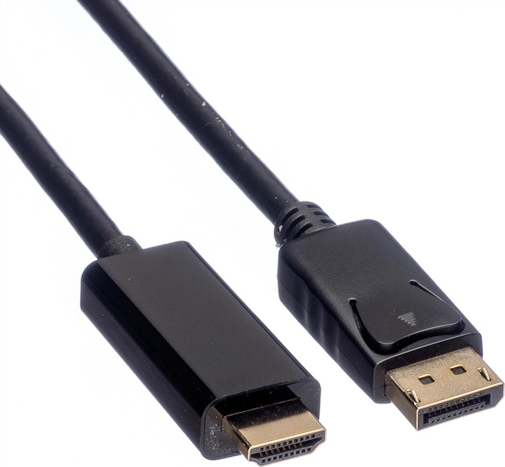 Actual product image Roline DisplayPort — HDMI (Typ A) (2 m, DisplayPort, HDMI)