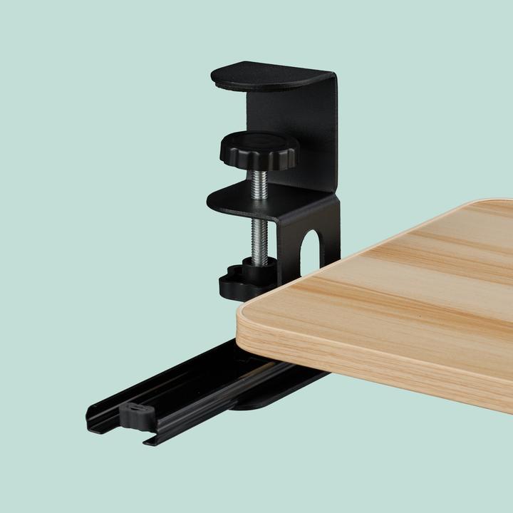 Produktbild Relaxdays Ausziehbare Tastaturablage zum Klemmen