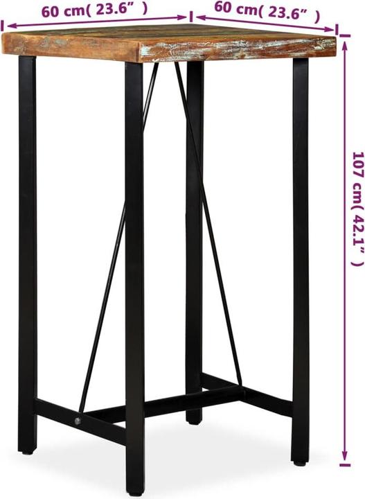 Actual product image vidaXL Boigie (120 x 60 x 107 cm)