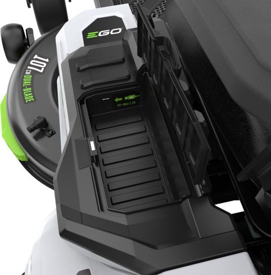 Actual product image EGO Z6 ZERO TURN battery-powered ride-on mower (Rechargeable battery operated)