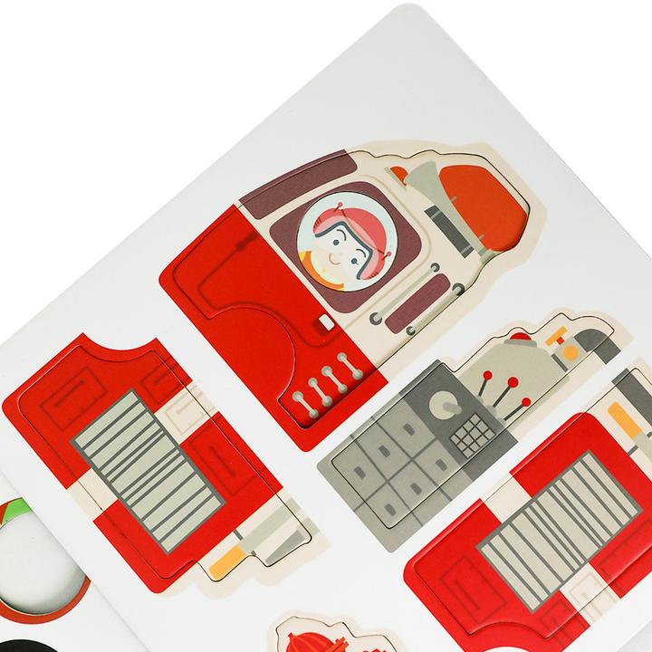 Immagine prodotto Classic World Puzzeldoos Magneet - Verkeer