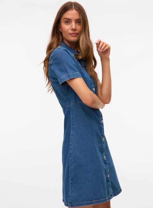 Immagine prodotto Vero Moda VMAMANDA Kurzes Kleid Jeanskleid (M)