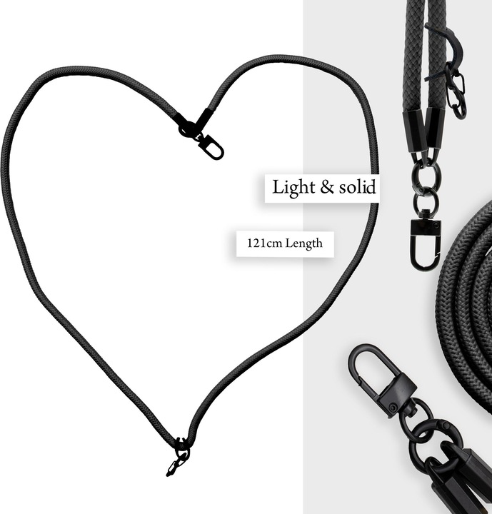 Actual product image Cadorabo Chain case for LG K3 2016 necklace cover adjustable
