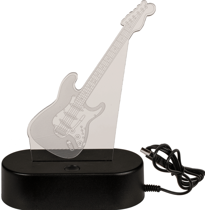 Produktbild TOP 3d Lampe Gitarre
