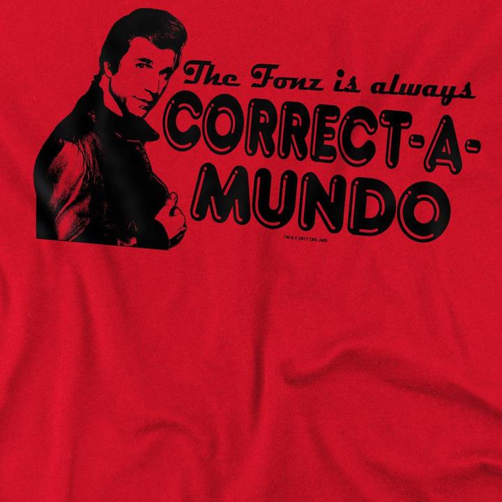 Produktbild Happy Days Correct A Mundo TShirt