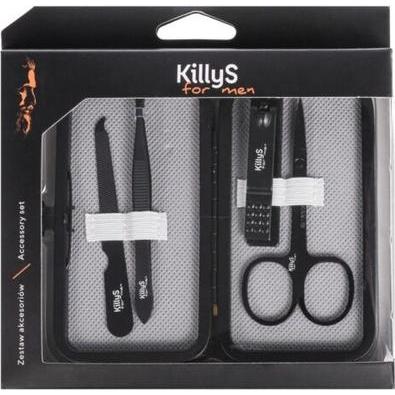 KillyS, Trimmer + Haarschneider, Herren Zubehör Set Zestaw Nożyczki do Paznokci + Obcinaczki do