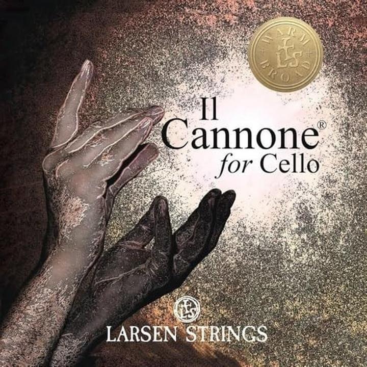 Larsen Strings Il Cannone cellosnaren Set, warme und breite Ausführung (4 x, Cello)