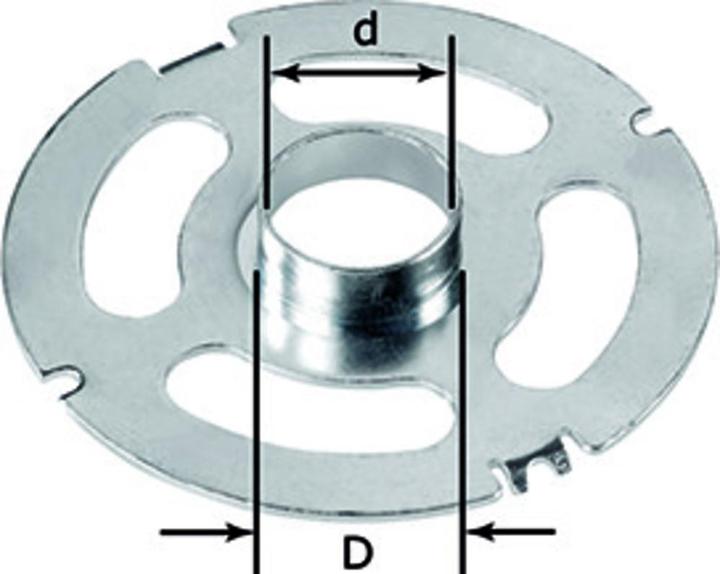 Actual product image Festool Guide sleeves for OF 1010 EBQ diam.17m
