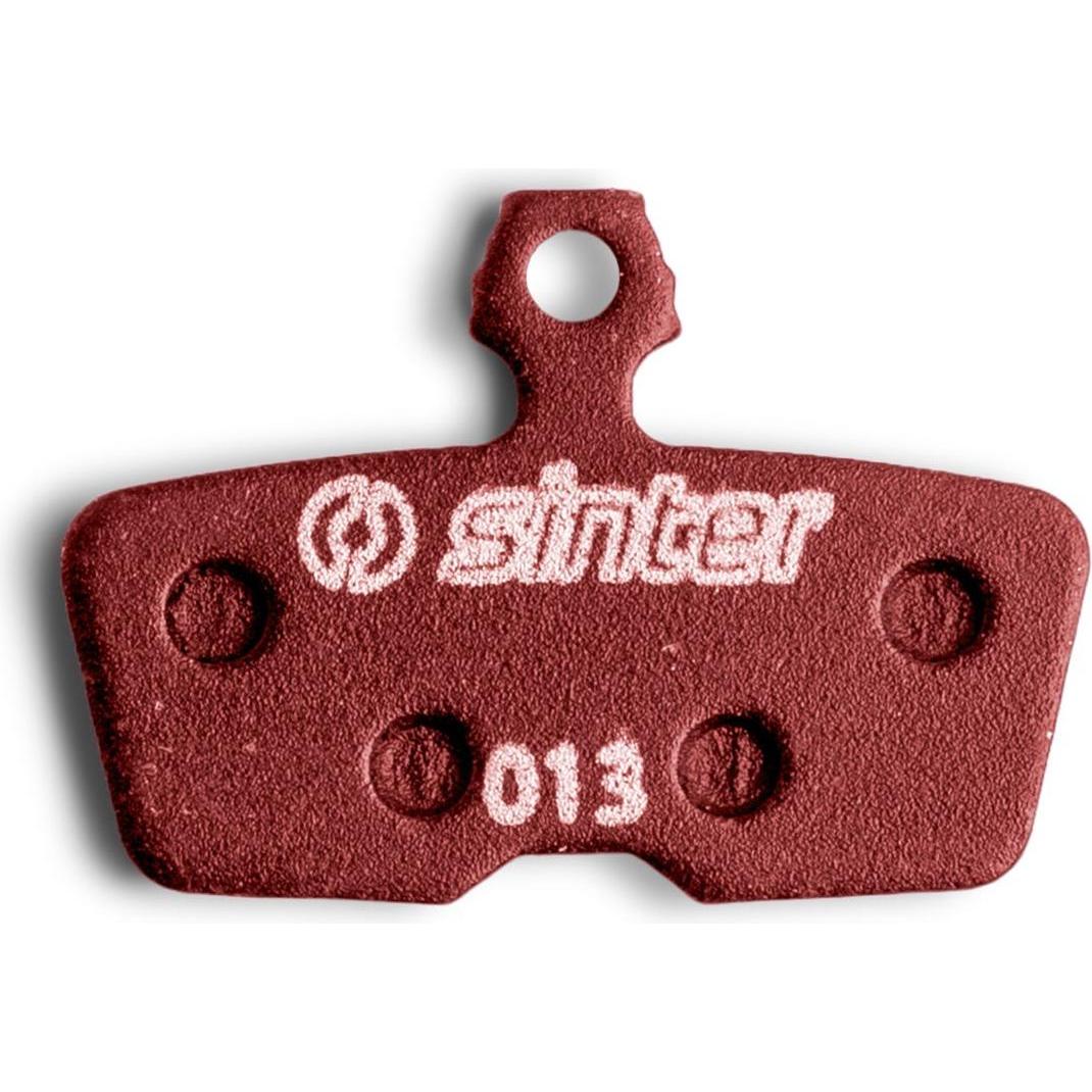 Sinter organisch, MTB Standard, rot, Set (SRAM, Organisch (Resin)) (47111320)