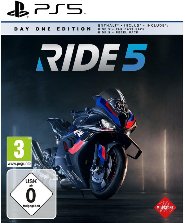 Produktbild Milestone RIDE 5 Day One Edition (PS5, DE)
