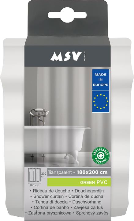 Actual product image spirella Transparent (180 x 200 cm)