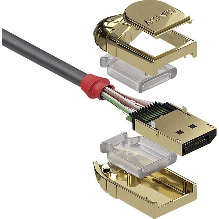 Actual product image Lindy DisplayPort — DisplayPort (5 m, DisplayPort)