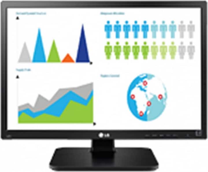 Produktbild LG 24BK55WY-B (1920 x 1200 Pixel, 24")