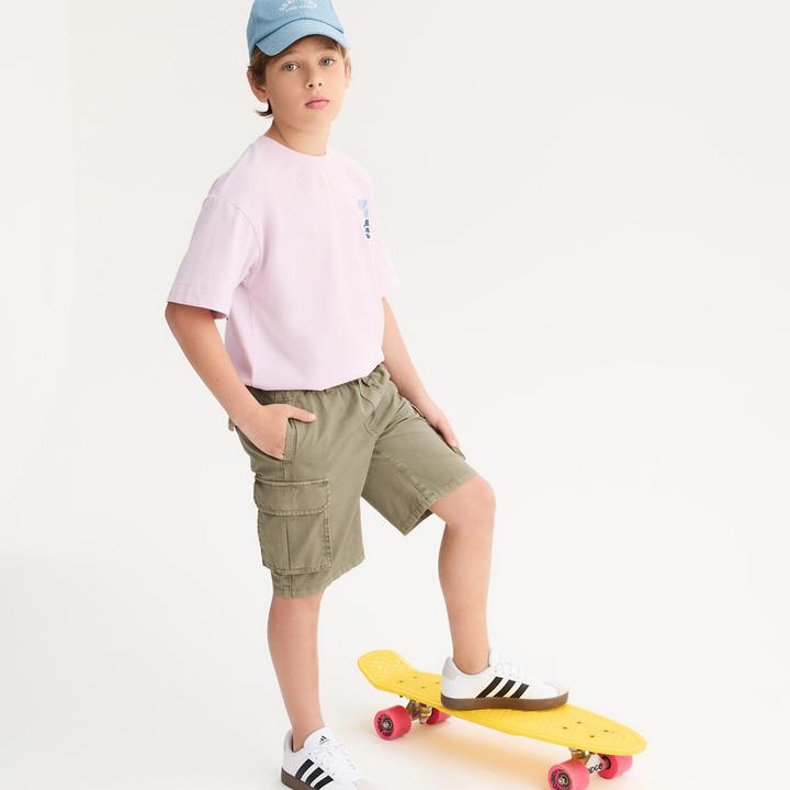 Actual product image La Redoute Collections Cargo-Bermudas (164)