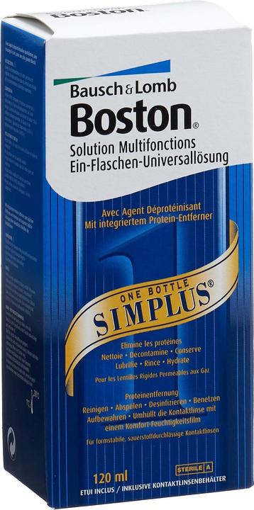 Produktbild Bausch + Lomb Boston Simplus (All in One Lösung, 120 ml)