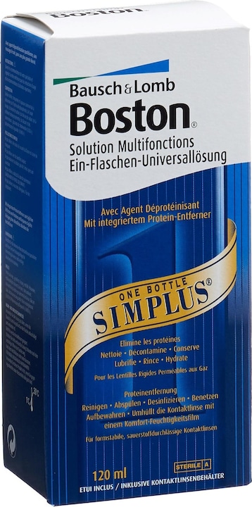 Immagine prodotto Bausch + Lomb Boston Simplus (Tutto in Uno soluzione, 120 ml)