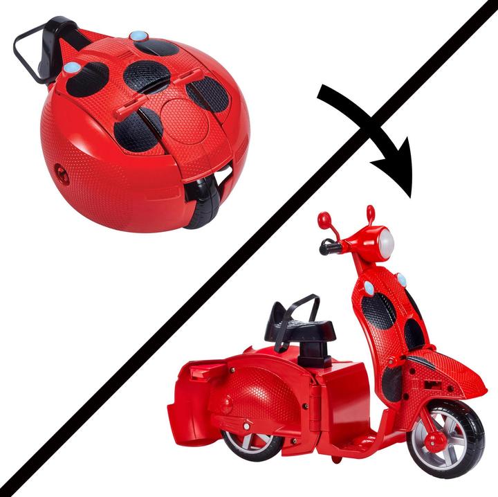 Image du produit Bandai Scooter Miraculous Ladybug avec poupée