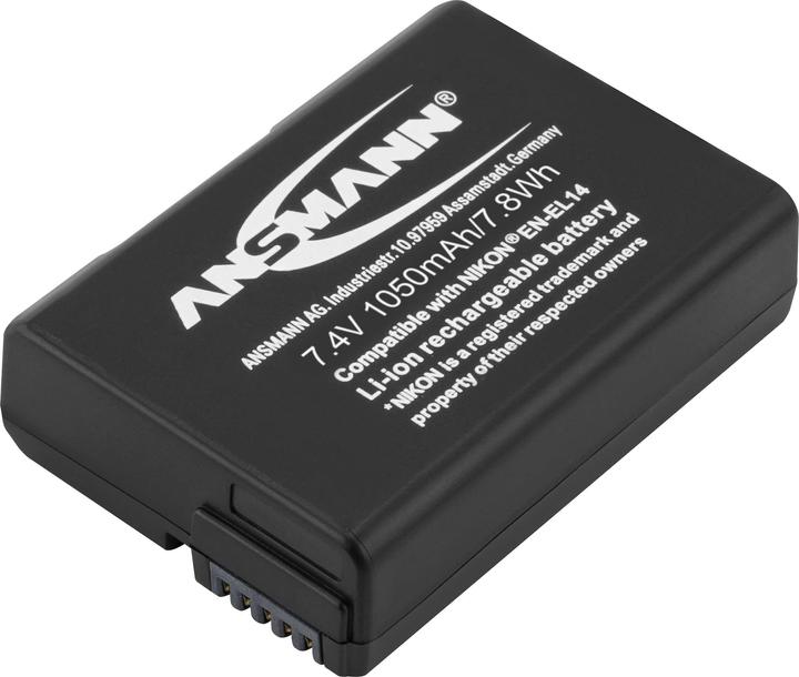 Actual product image Ansmann A-Nik EN-EL14 (Camera battery)