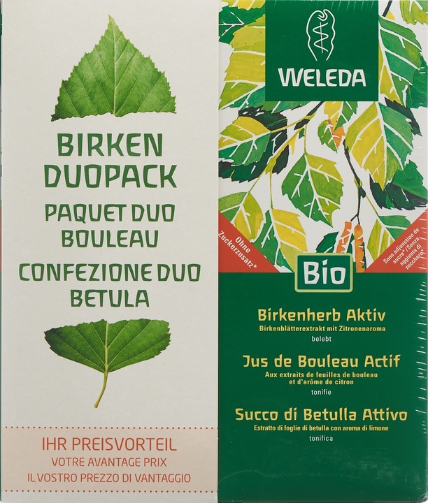 Produktbild Weleda Birkenherb Aktiv (2 Stück, Sirup, 1123 g)