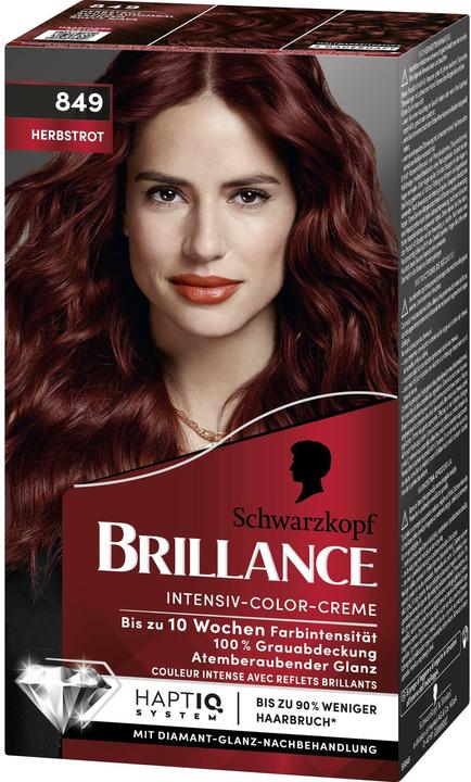 Produktbild Schwarzkopf Brillance Intensiv-Color-Creme (849 Herbstbraun)