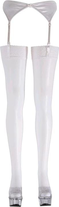 Produktbild Cottelli Collection Straps-Strümpfe weiss (L)