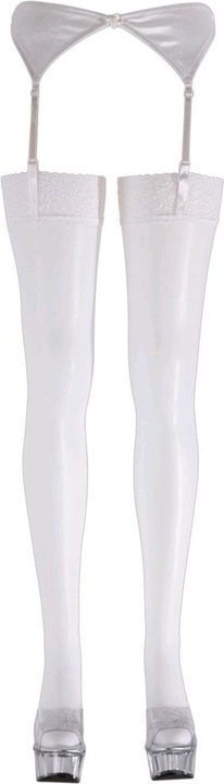 Produktbild Cottelli Collection Straps-Strümpfe weiss (L)