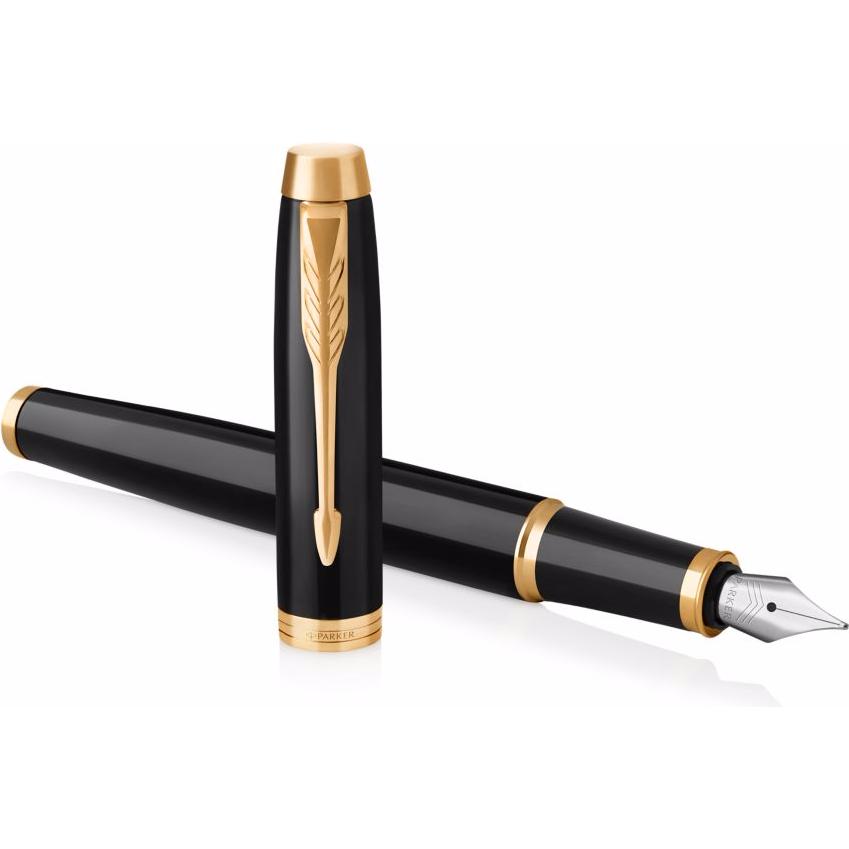 Thumbnail - Parker Pen, Schreibstifte, IM Black Lacquer G.C. (Schwarz, 1 x)