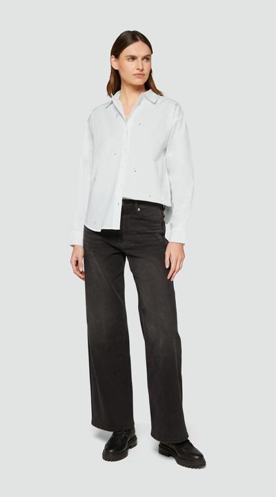 Image du produit S.Oliver Bluse Baumwollbluse mit Schmucksteinen (34)